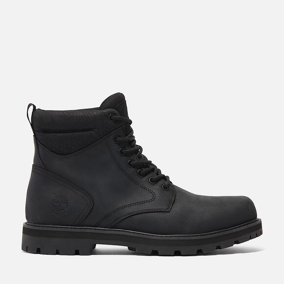 TIMBERLAND MEN\'S 9.5 BRITTON ROAD MID LACE UP WATERPROOF FULL GRAIN BOOT BLK NIB main image 2